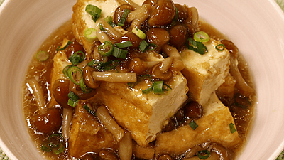 厚揚げきのこのレシピおすすめの24選を紹介