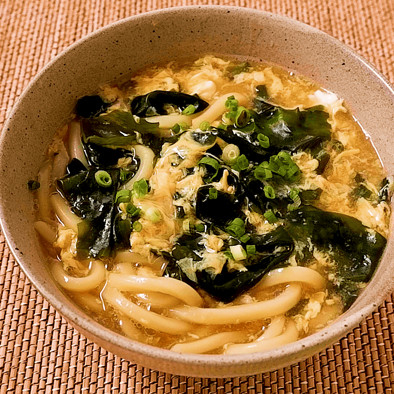 わかめうどんのレシピおすすめの17選を紹介 | クラシル