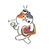 ぽんぽん*。