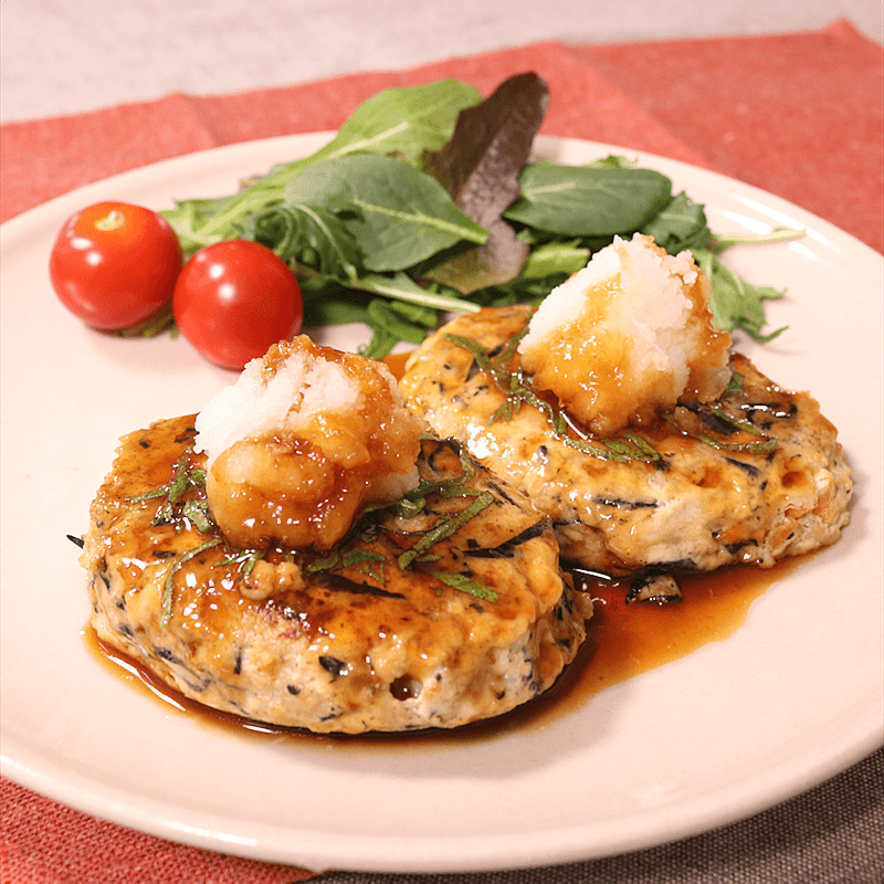 鶏ひき肉のハンバーガーのレシピ