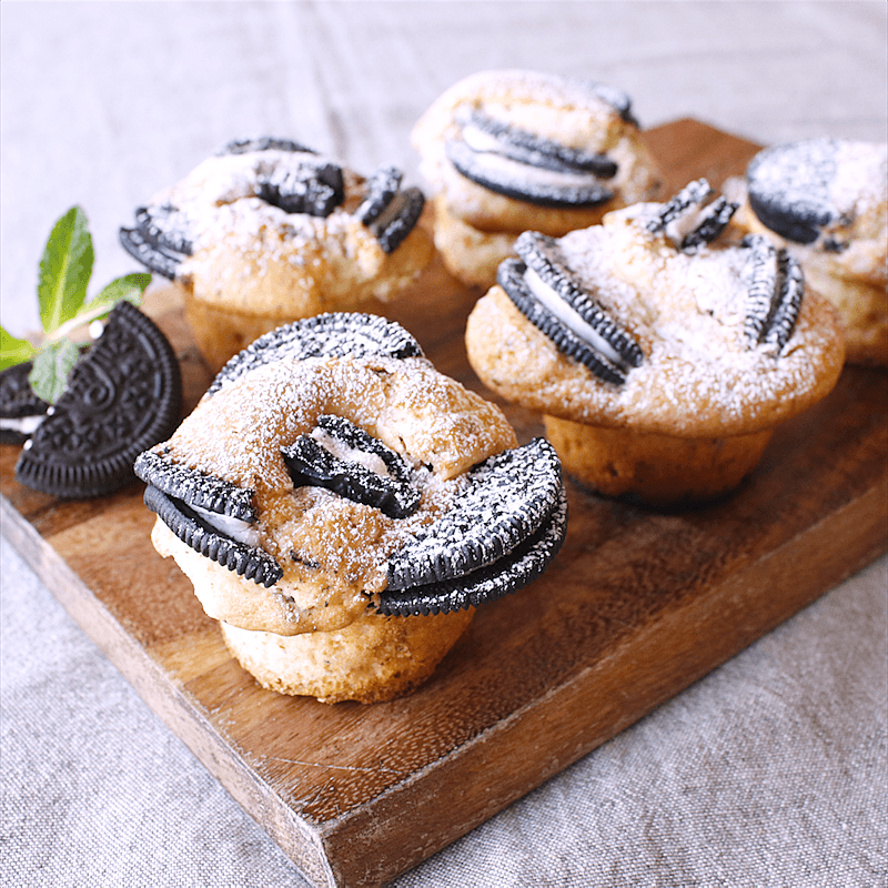 オレオクッキーパイのレシピ