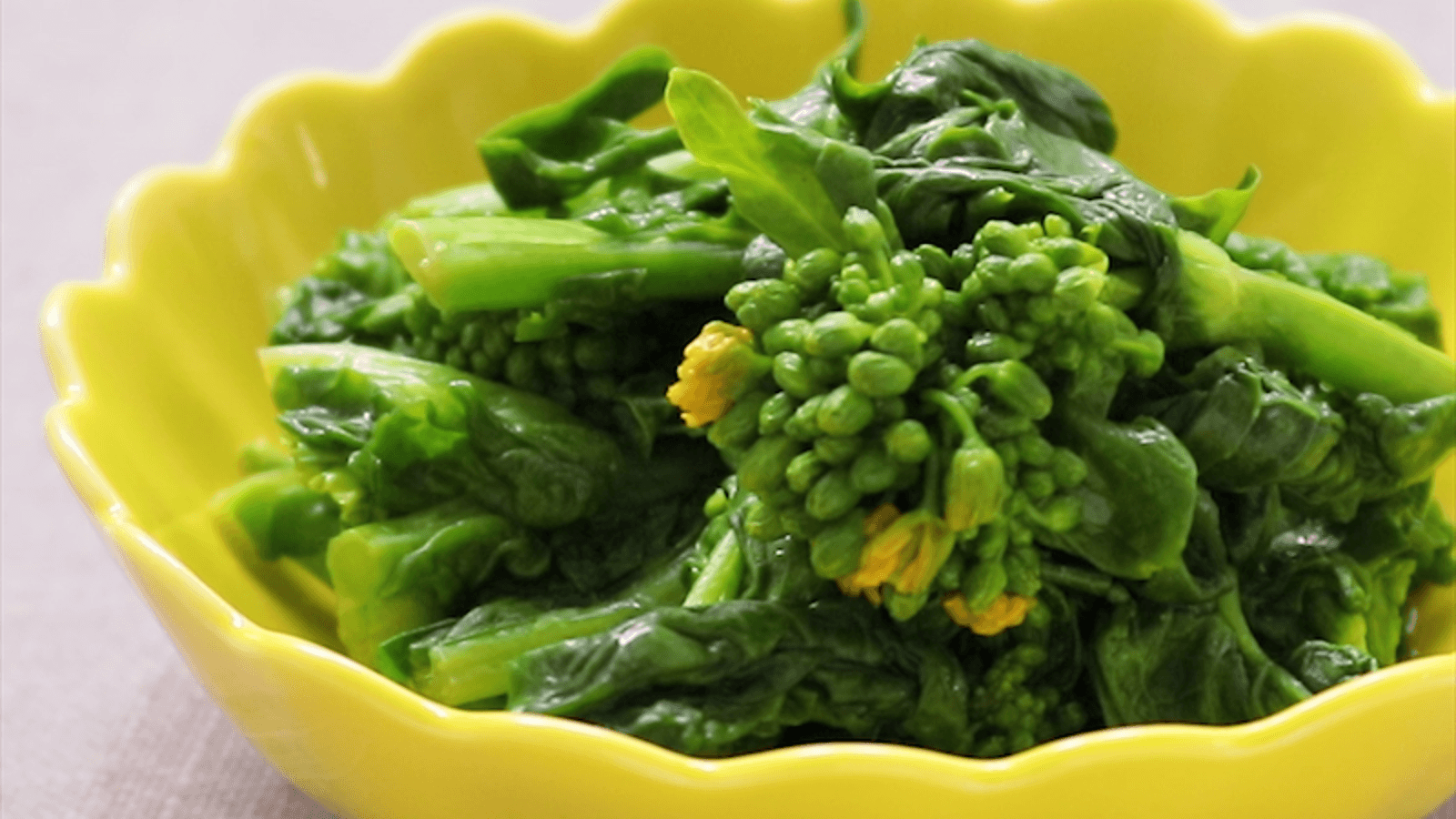 菜の花のからし和え 作り方 レシピ クラシル