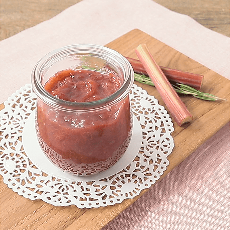 ルバーブケーキのレシピ