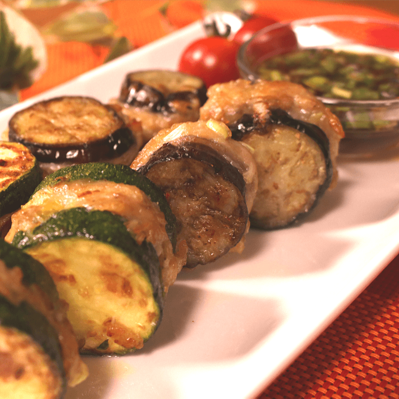 ズッキーニの肉詰めの簡単レシピ