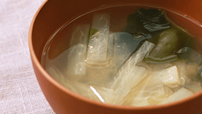 味噌汁 大根