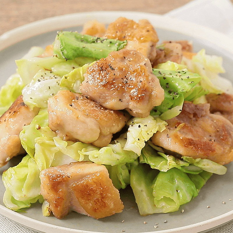 亜麻仁と野菜の炒め物レシピ