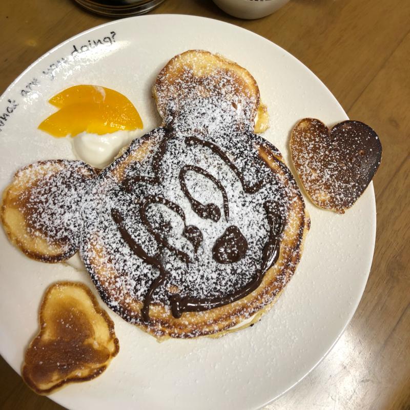 重ねてかわいい！くまさんのホットケーキ 作り方・レシピ | クラシル