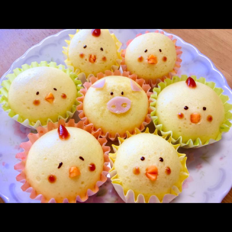 ホットケーキミックスでぴよぴよ蒸しパン | クラシル ホットケーキミックスでぴよぴよ蒸しパン | クラシル