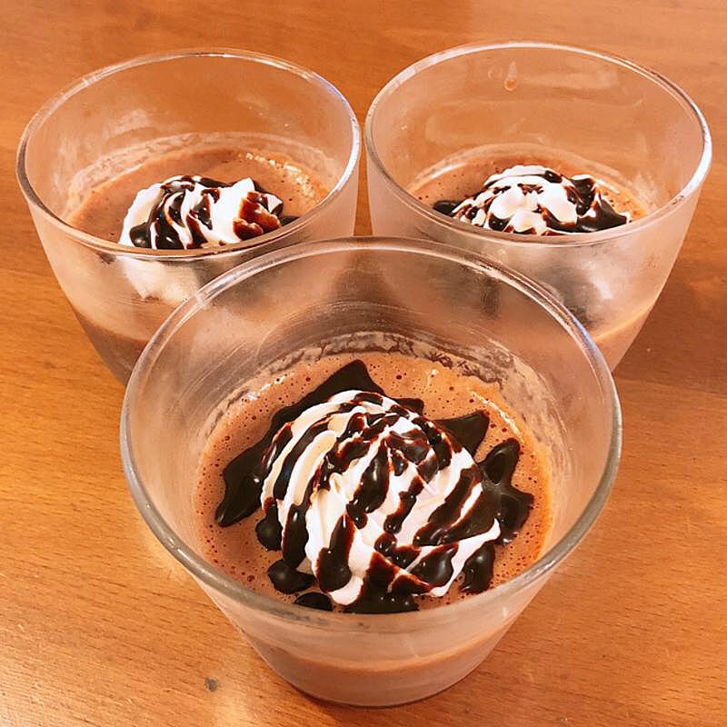 マシュマロでお手軽簡単！チョコプリン | クラシル