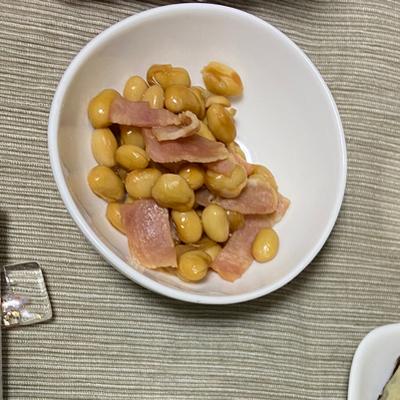 レンジで簡単 大豆とベーコンの洋風煮豆 料理レシピ動画サービスのクラシル