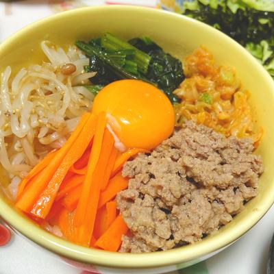 レンジで簡単 とろーりビビン丼 作り方 レシピ クラシル