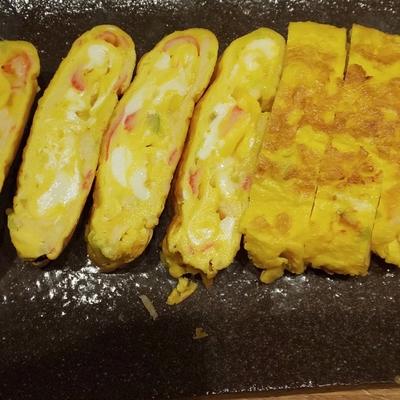 お弁当にぴったり カニカマ卵焼き 作り方 レシピ クラシル