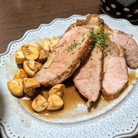 leon☆shop　豚肩ロースのしっとりバルサミコチャーシュー 豚肩ロースのバルサミコ酢しょうゆ漬け【野村紘子さん、友里さん
