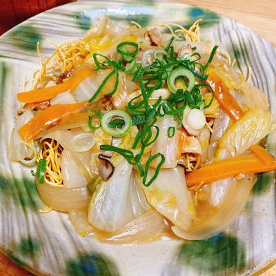 簡単 野菜たっぷり長崎皿うどん 作り方 レシピ クラシル
