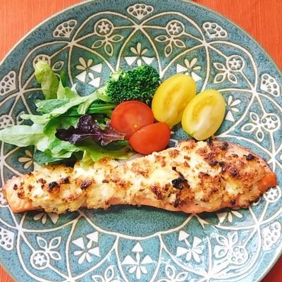 生鮭のカッテージチーズ焼き 作り方 レシピ クラシル
