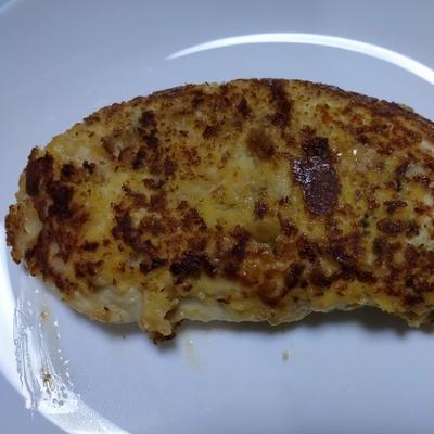 鶏むね肉の揚げないチーズカツレツ 料理レシピ動画サービスのクラシル