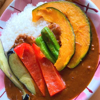 夏野菜の素揚げカレー 作り方 レシピ クラシル