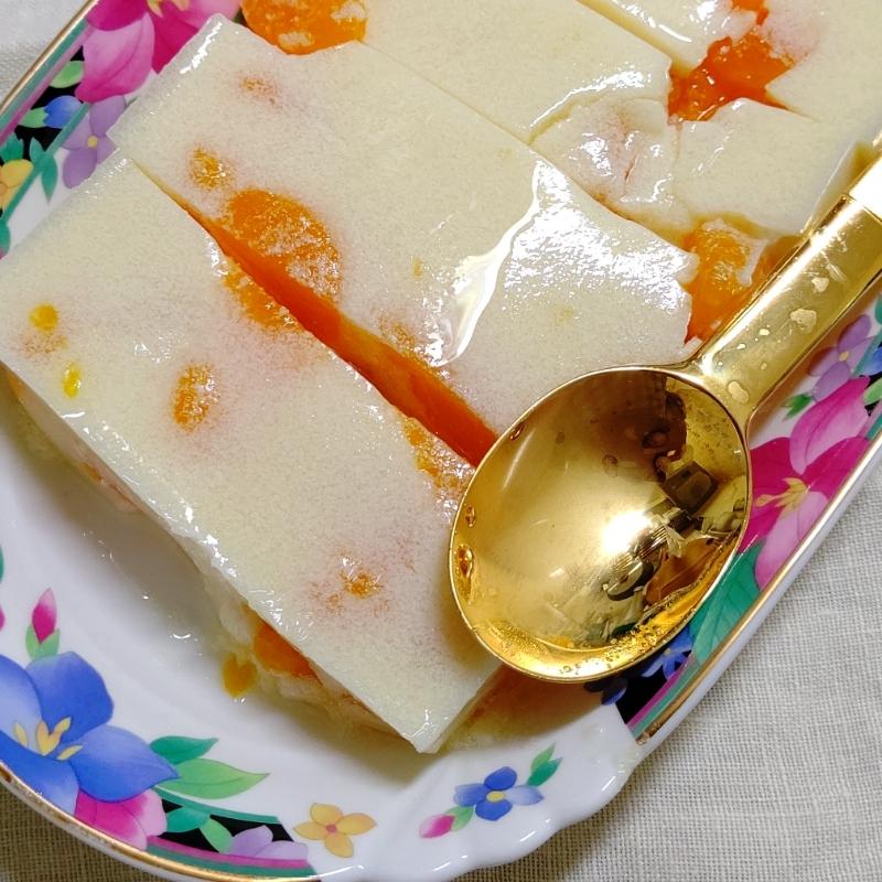 濃厚ミルキー 牛乳みかん寒天 | クラシル