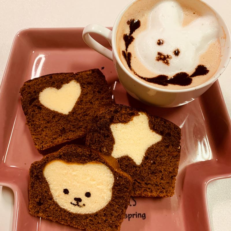 ハートがかわいい ココアパウンドケーキ 作り方・レシピ | クラシル