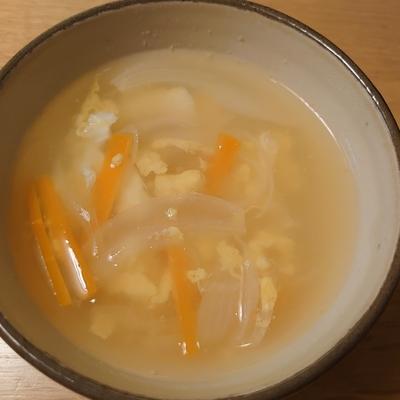 玉ねぎとにんじんの中華スープ 作り方 レシピ クラシル