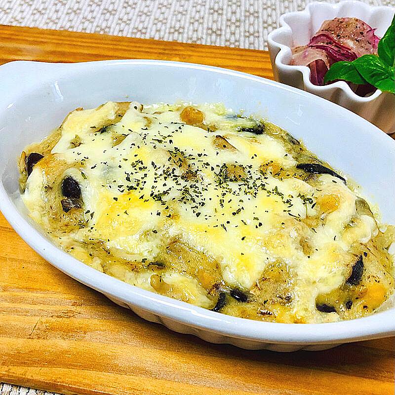 ツナとミックスビーンズの豆乳グラタン 作り方・レシピ | クラシル