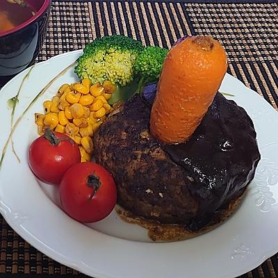 コラボ ウマ娘プリティーダービー にんじんハンバーグ クラシル