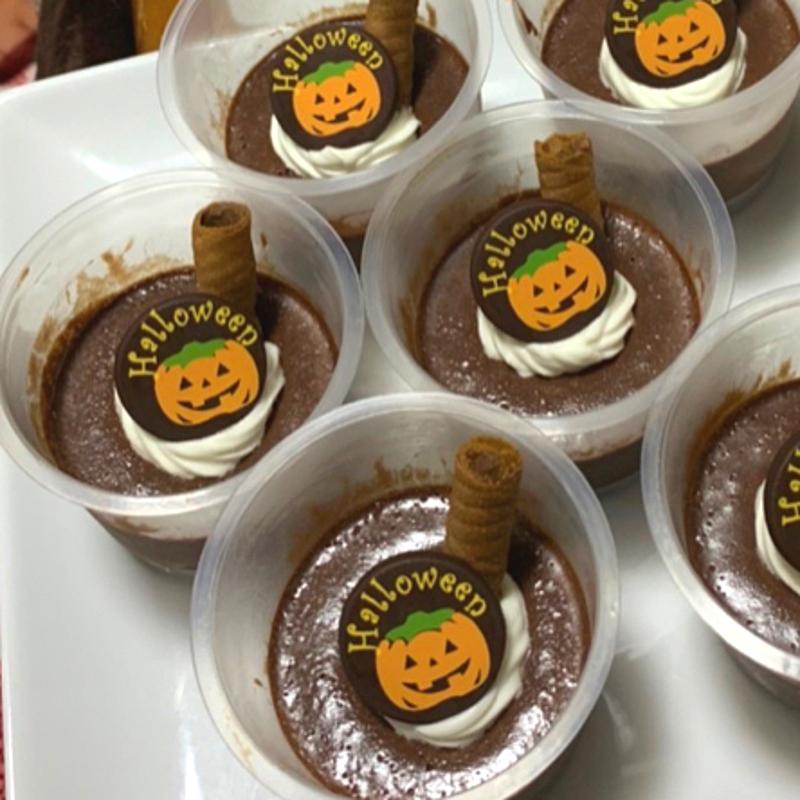 マシュマロでお手軽簡単！チョコプリン | クラシル