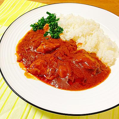 市販のルーで バターチキンカレー クラシル