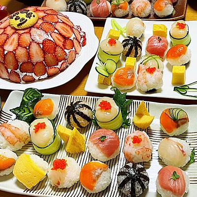 ひな祭りにカワイイ手まり寿司 | クラシル