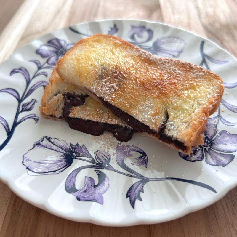 おやつに 板チョコトースト | クラシル