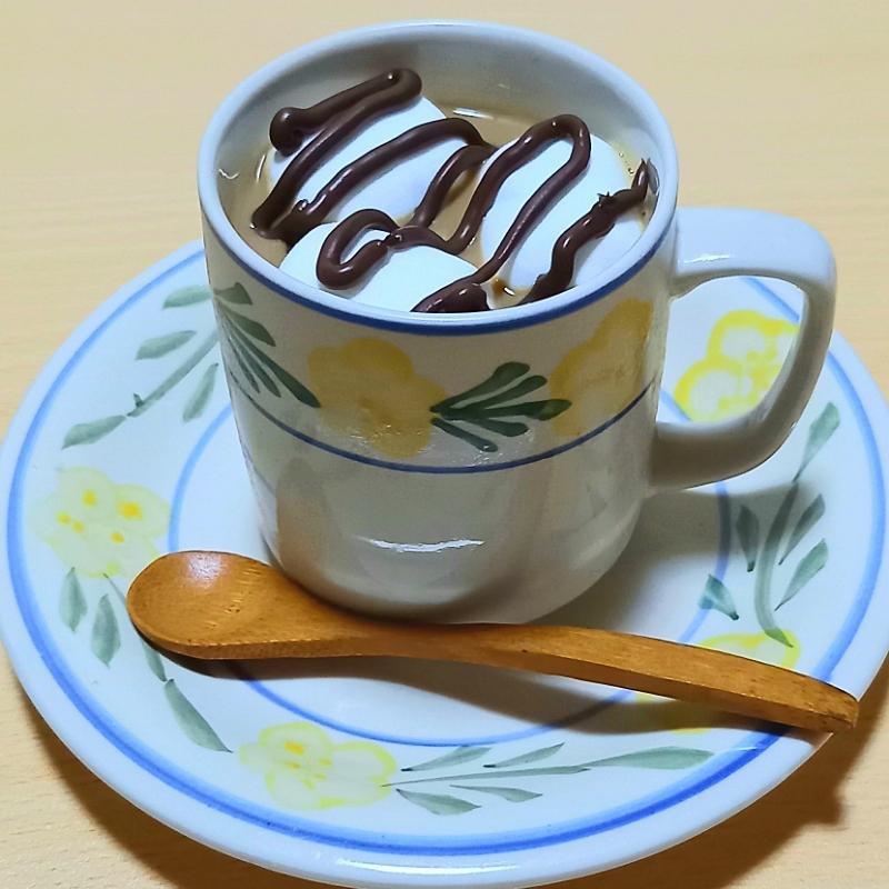 ほっと一休み！マシュマロのせホットチョコレート 作り方・レシピ