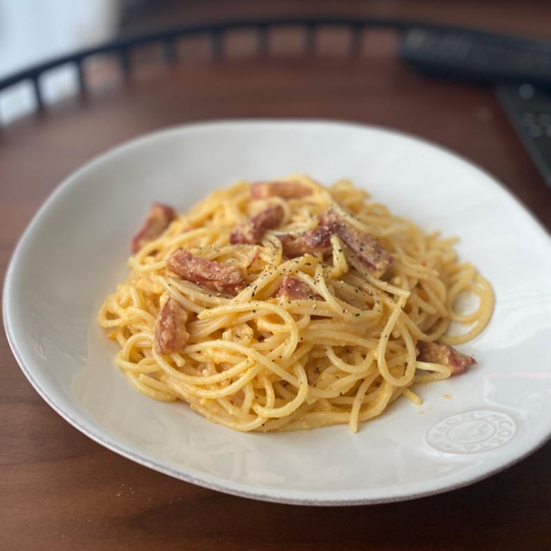 卵とチーズで 濃厚カルボナーラ クラシル