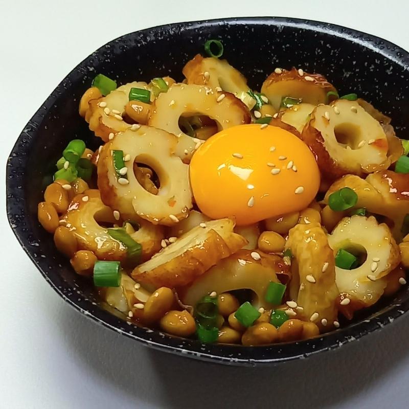 辛ウマ！ちくわ納豆 | クラシル