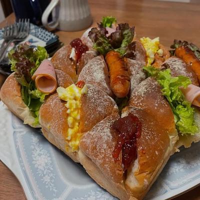 選んで楽しい！ちぎりパンdeサンドイッチ | クラシル