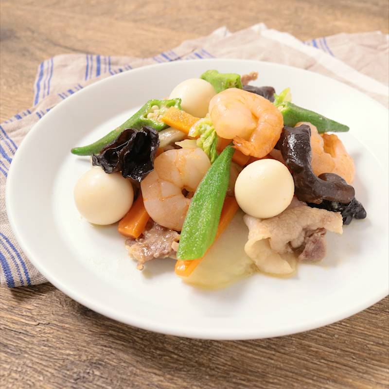 キャベツたっぷり八宝菜 作り方 レシピ クラシル