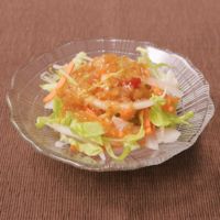 香ばしいねぎドレサラダ