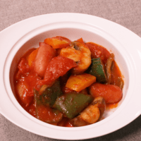 色々野菜のカレー風味ラタトゥイユ