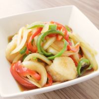 タラで美味しい カレー風味の南蛮浸け