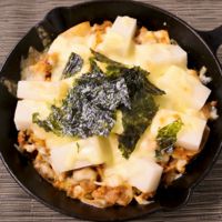 やみつきおつまみ キムチーズもち