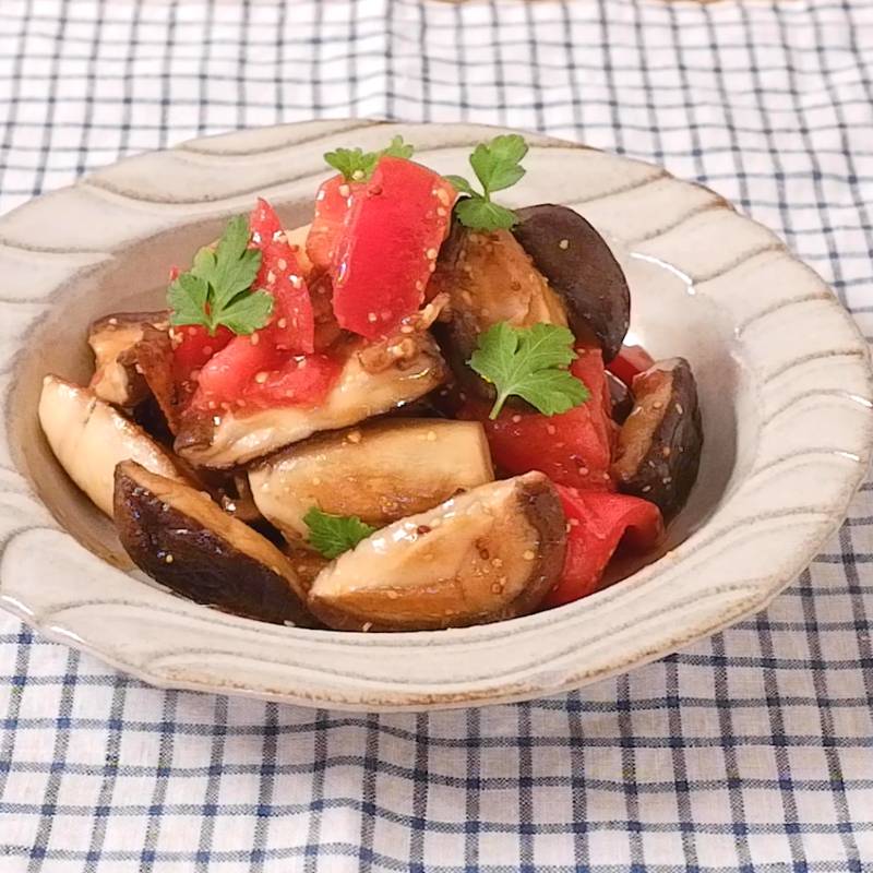 セロリとミニトマトのマリネ風サラダ 作り方 レシピ クラシル