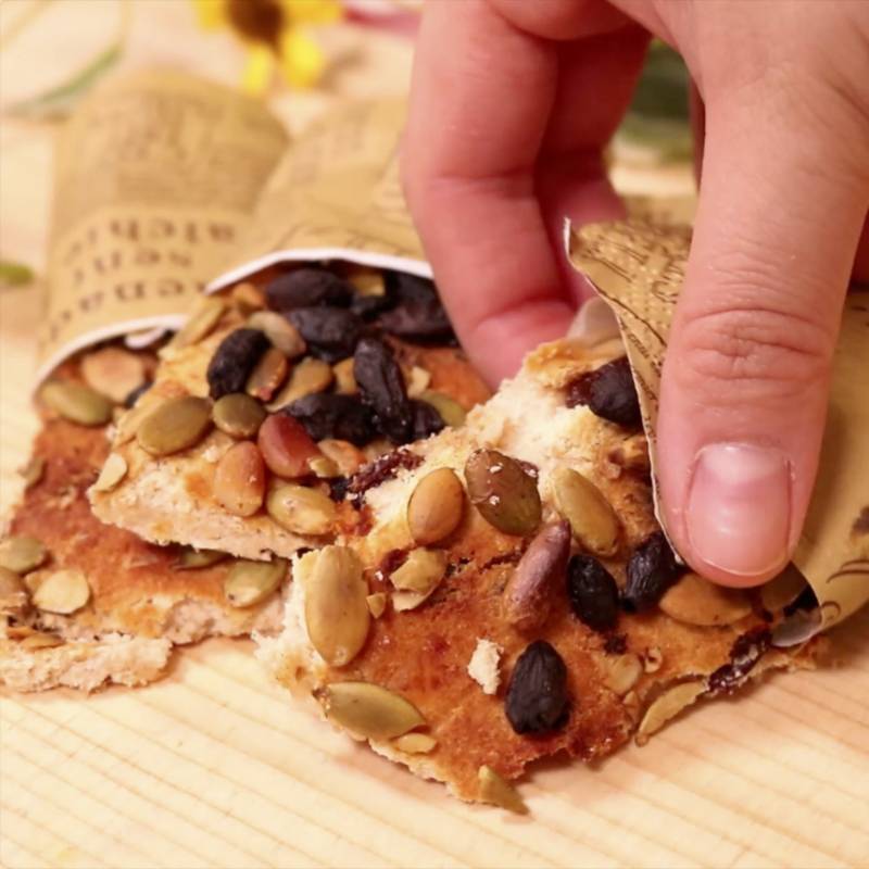 クリスピーハニーナッツグラノーラバーのレシピ