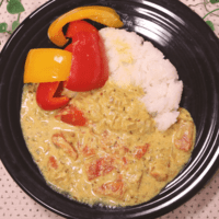 味噌マスタード風味のココナッツカレー
