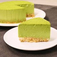 オーブン不要!焼かない抹茶チーズケーキ
