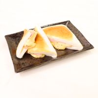 ハムチーズのはんぺんサンド