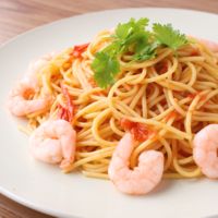 トマトのスイートチリスパゲティ