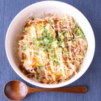 簡単おいしい お好み焼き丼