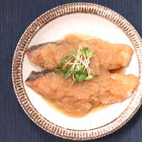 塩鮭の揚げおろし煮