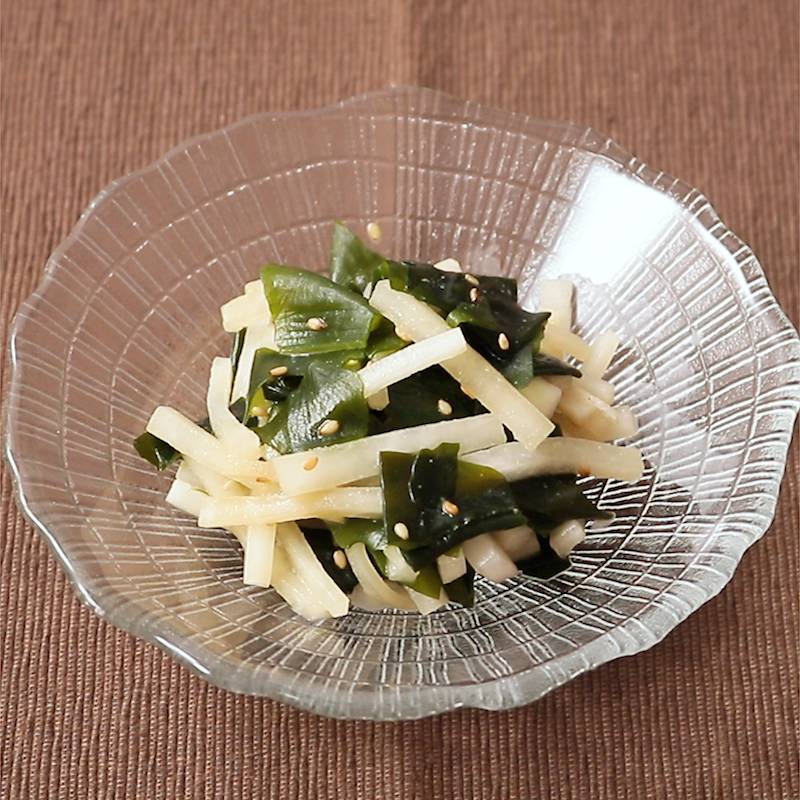 おかわかめと切り干し大根のサラダ 作り方 レシピ クラシル
