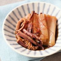 イカと長ねぎのくたくた煮