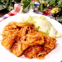 ご飯がすすむ!豆腐の生姜焼き